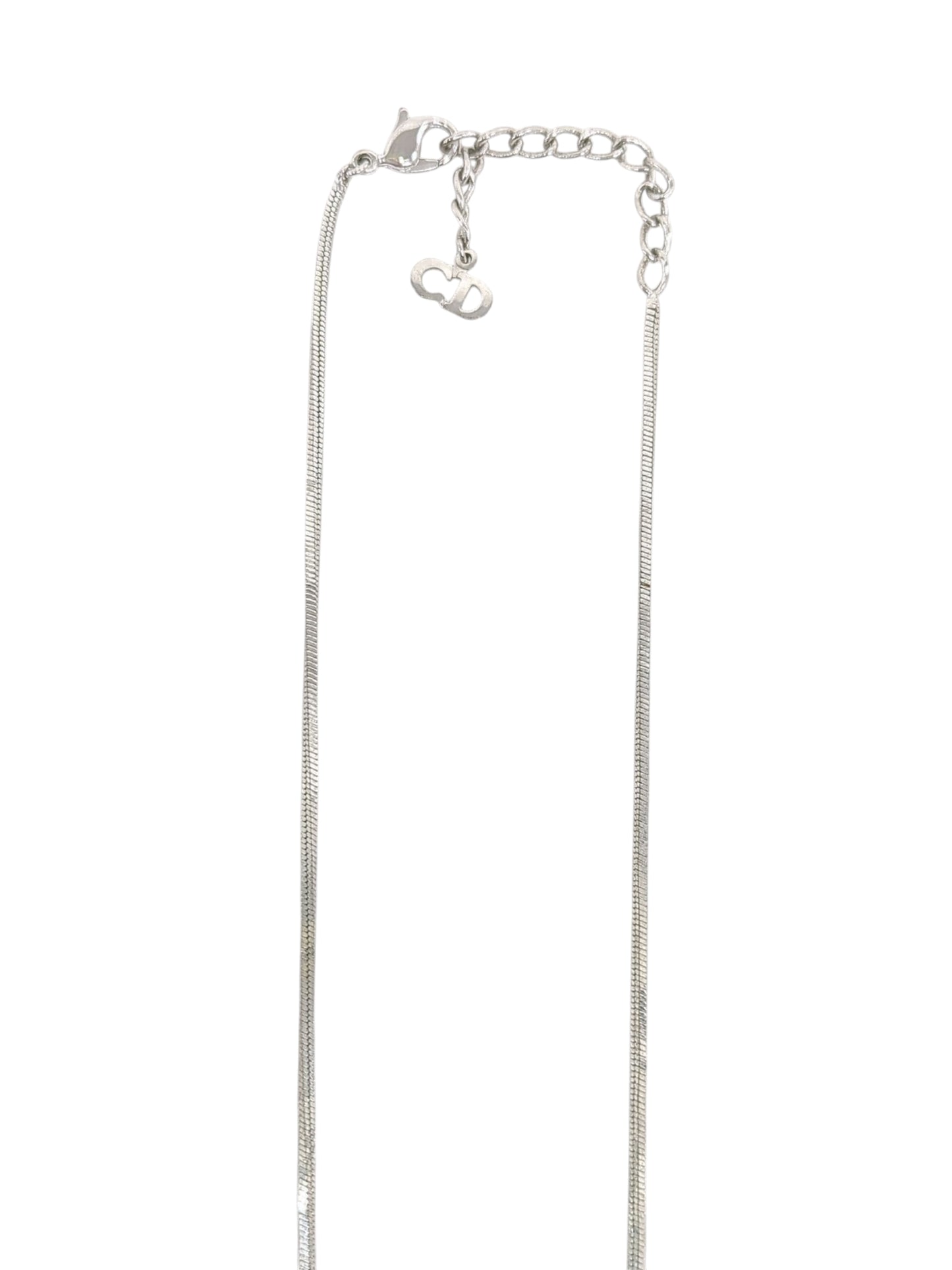 Dior トロッター メッキネックレス