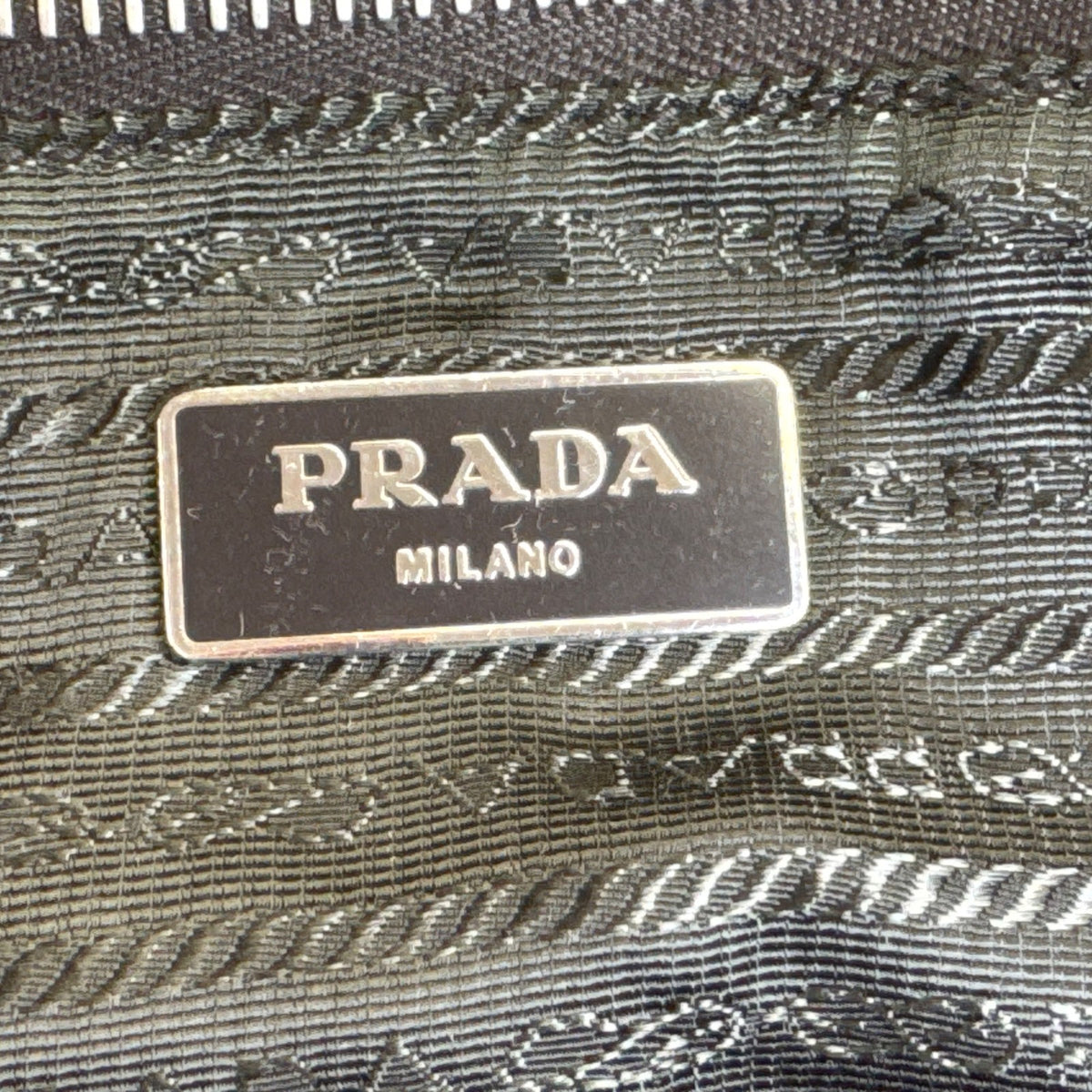 Logo Plate Handbag Satchel/Top Handle Bag Brown