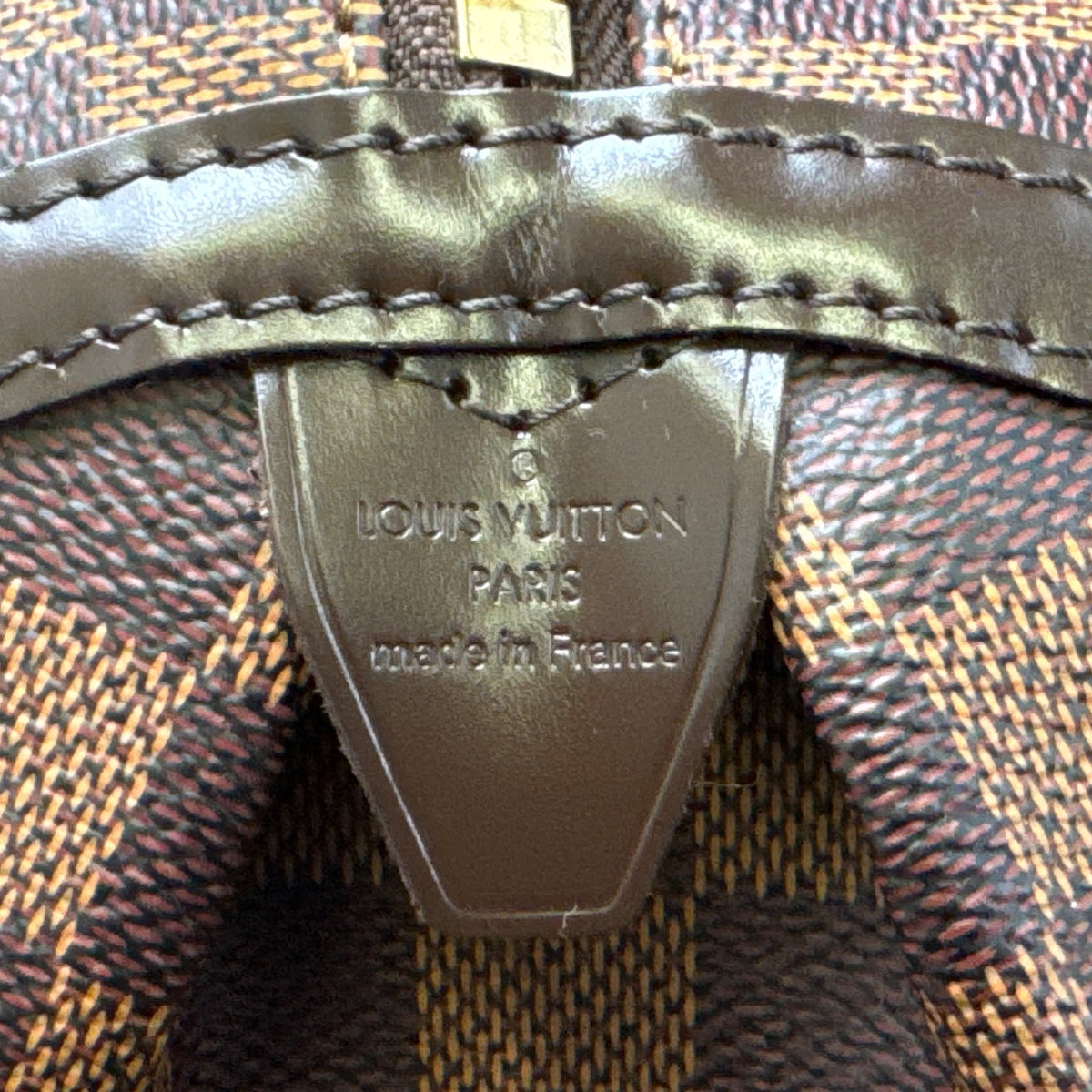 Damier Ebene Rivington PM N41157 Shoulder Bag Brown