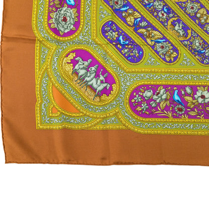 カレ90 Qalamdan スカーフ マルチカラー