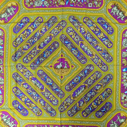 カレ90 Qalamdan スカーフ マルチカラー