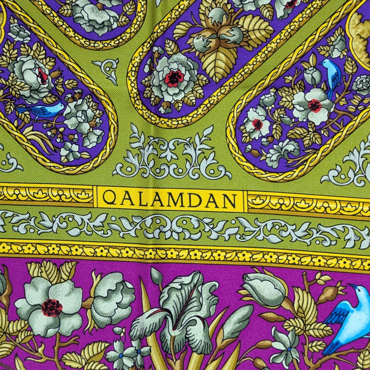 カレ90 Qalamdan スカーフ マルチカラー