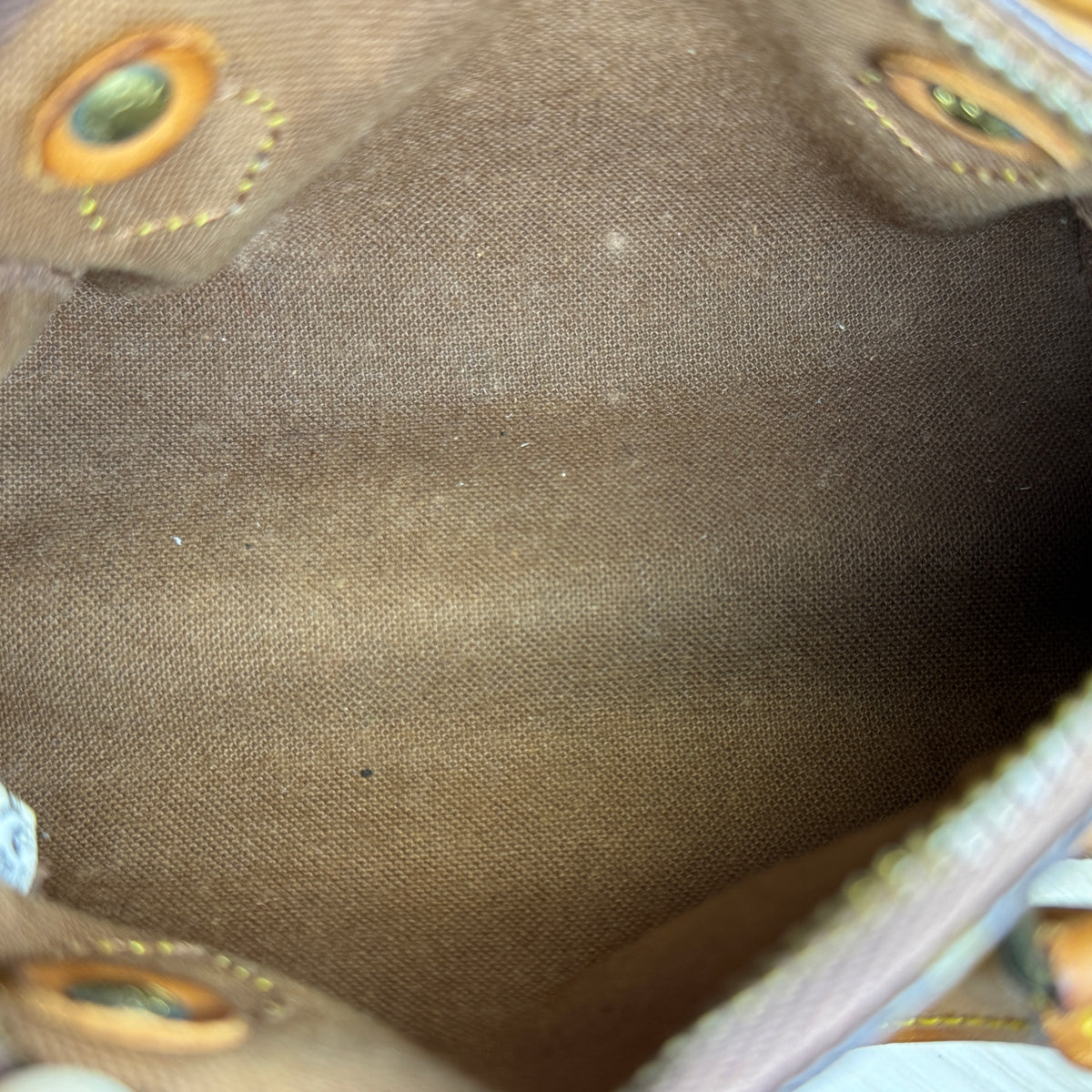 Monogram Mini Speedy M41534 Satchel/Top Handle Bag Brown