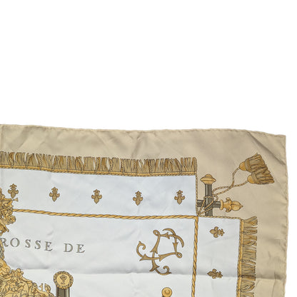 カレ90 Vue du Carrosse de la Galere Royale スカーフ