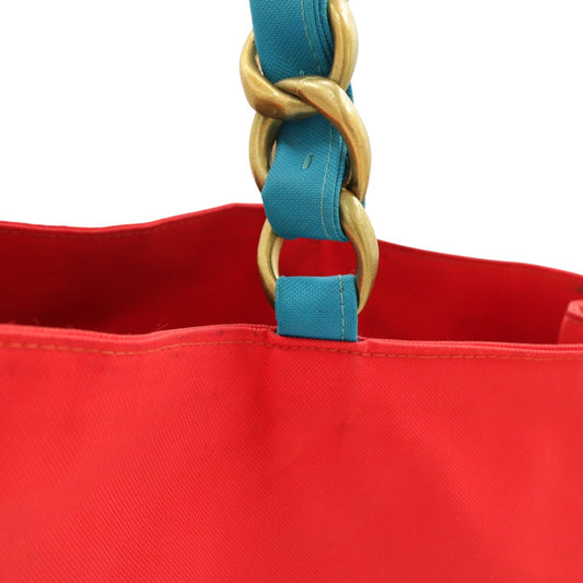 CC Logo Nylon Chain Tote