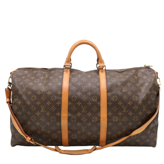 Monogram Keepall Bandouliere 60 M41412 Duffle Brown