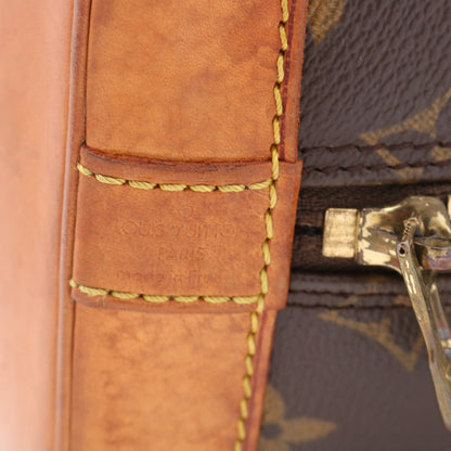 Monogram Alma PM M51130 Satchel/Top Handle Bag Brown