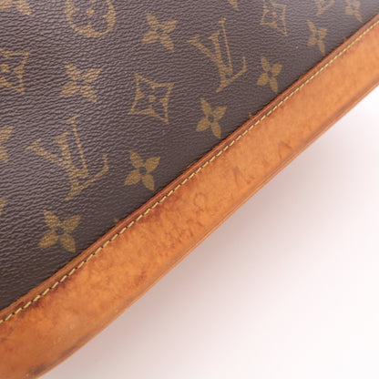 Monogram Alma PM M51130 Satchel/Top Handle Bag Brown