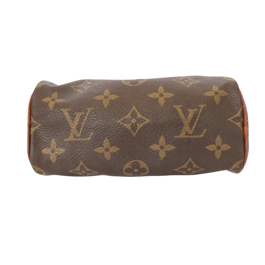 Monogram Mini Speedy M41534 Satchel/Top Handle Bag Brown