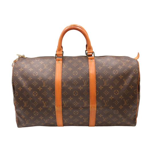Monogram Keepall 50 M41426 Duffle Brown