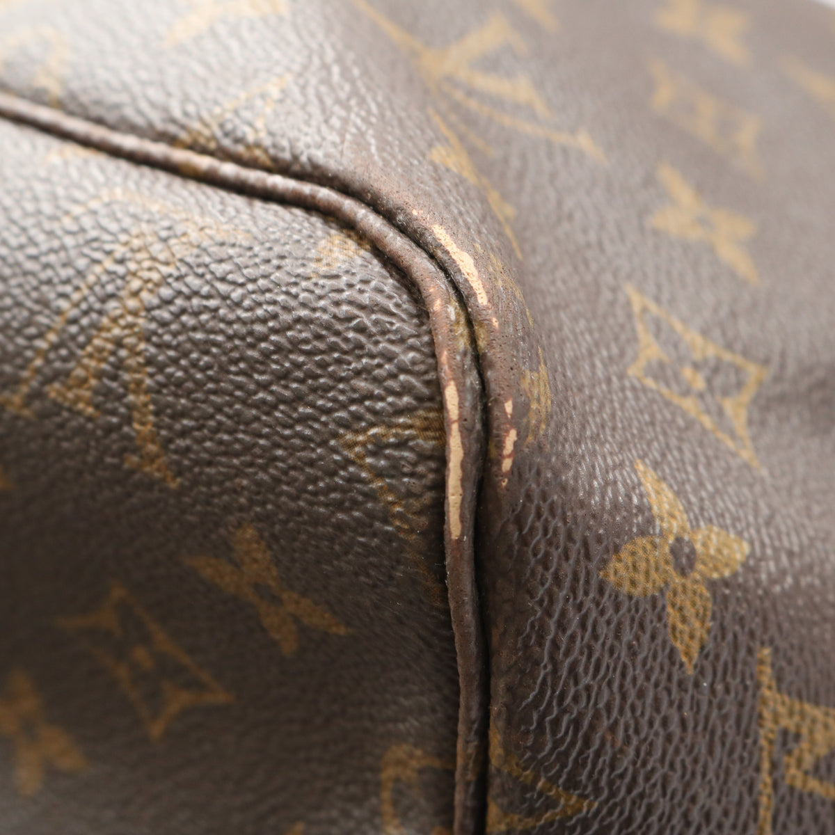 Monogram Neverfull MM M40156 Tote Brown