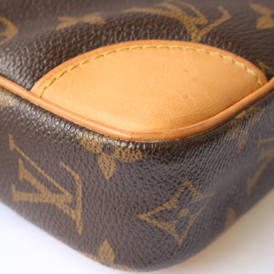 Monogram Marly Dragonne GM M51825 Clutch Brown