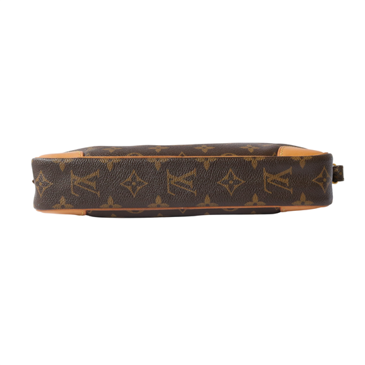 Monogram Marly Dragonne GM M51825 Clutch Brown