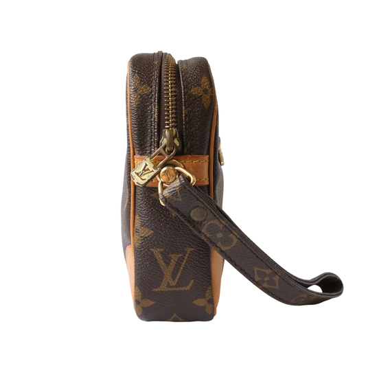 Monogram Marly Dragonne GM M51825 Clutch Brown