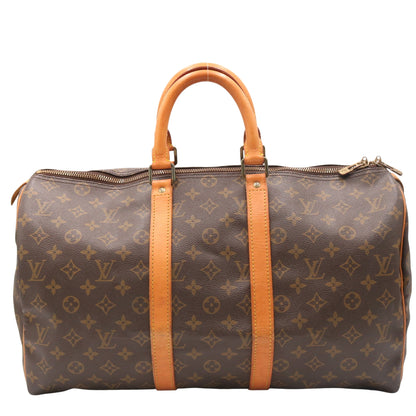 Monogram Keepall 45 M41428 Duffle Brown