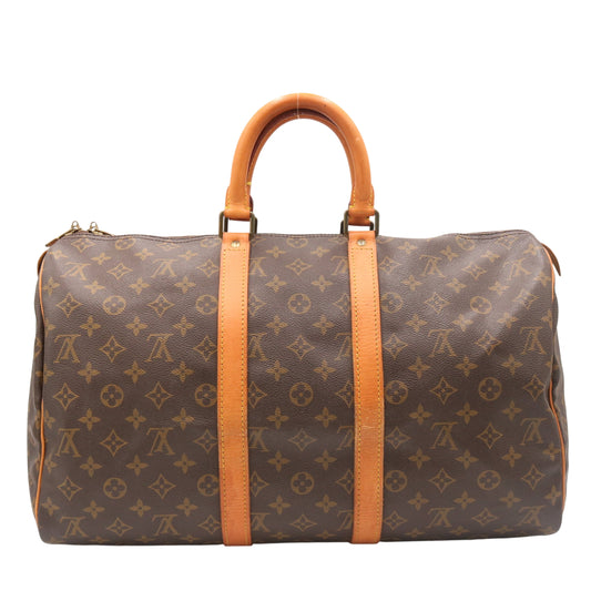 Monogram Keepall 45 M41428 Duffle Brown