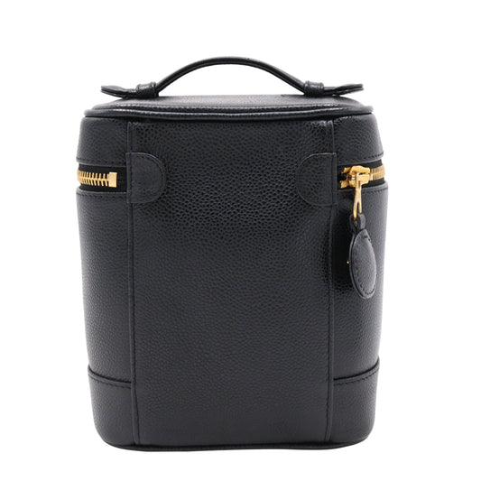 Vanity Bag Top Handle Bag Black