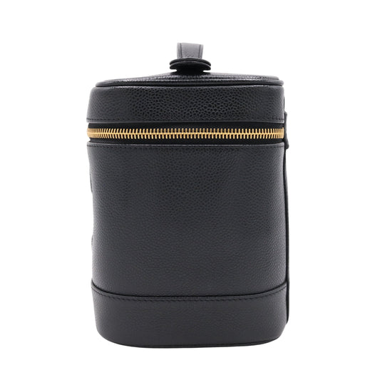 Vanity Bag Top Handle Bag Black