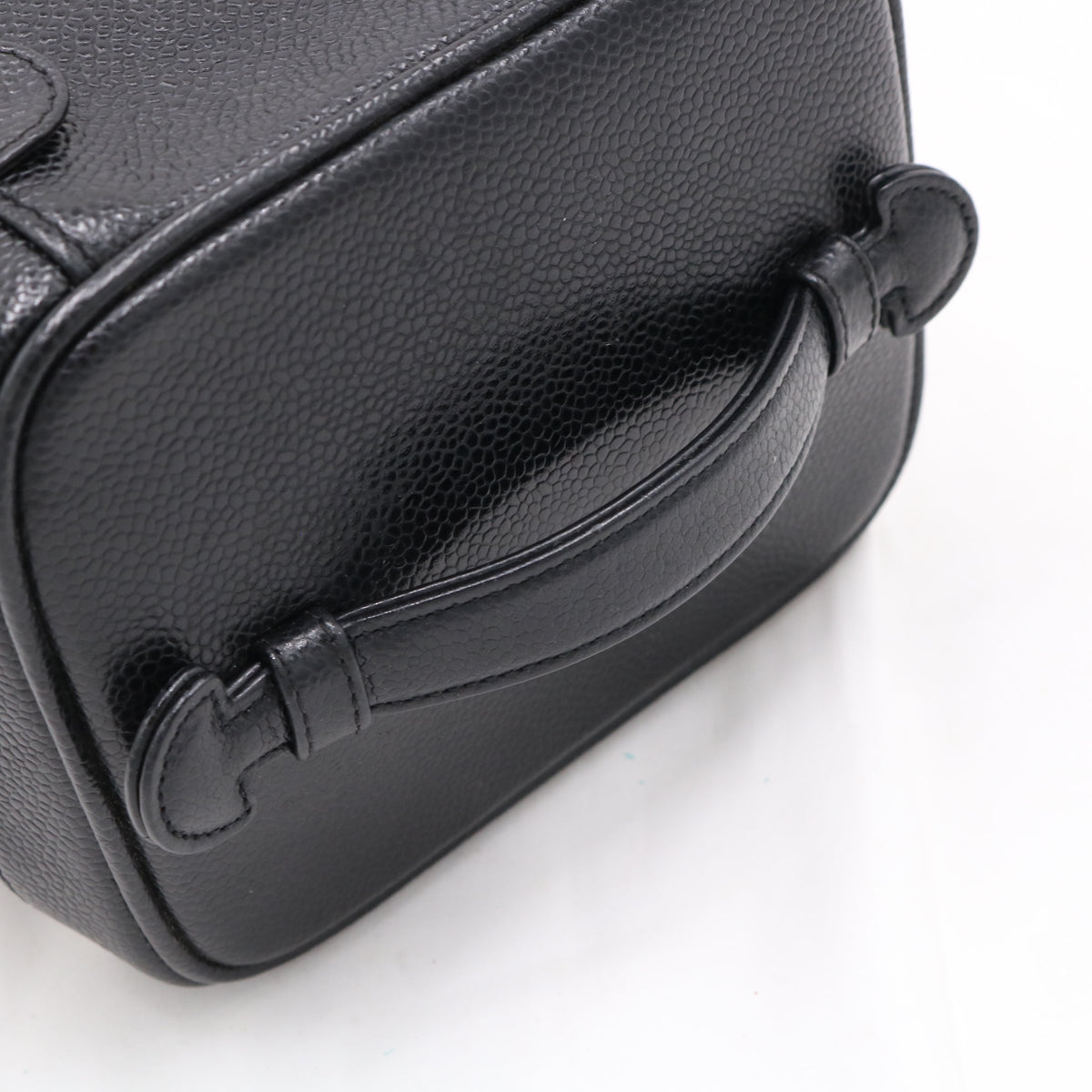 Vanity Bag Top Handle Bag Black