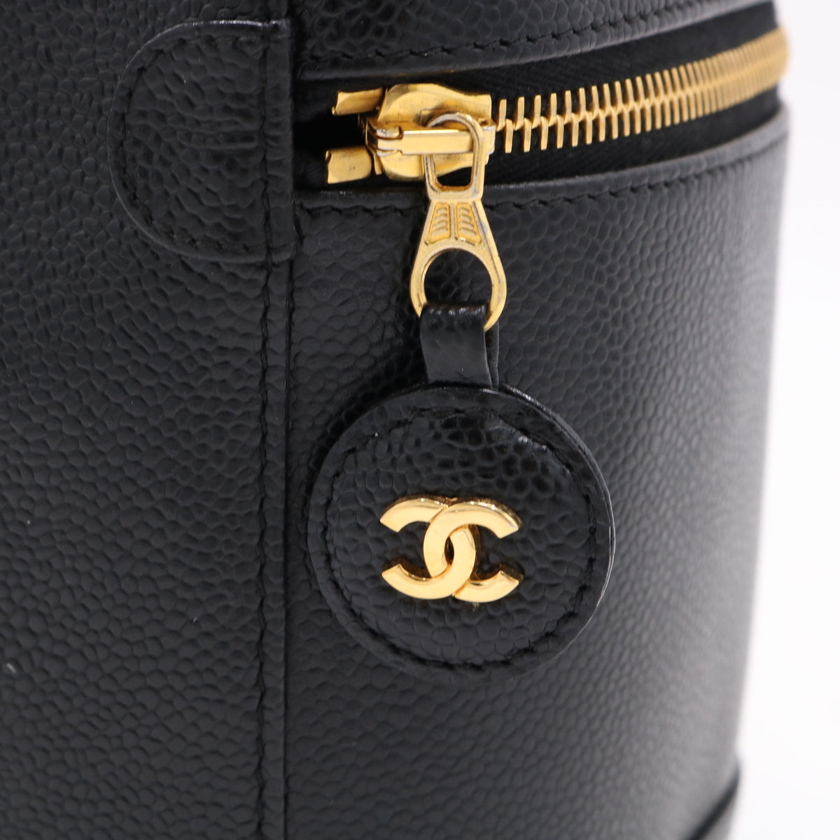 Vanity Bag Top Handle Bag Black