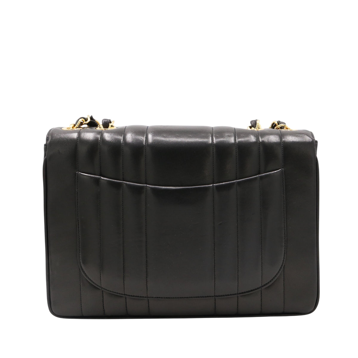 Mademoiselle Chain Shoulder Bag Black