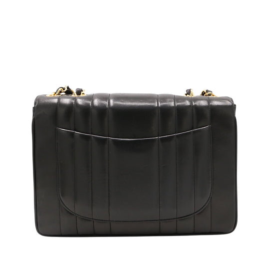 Mademoiselle Chain Shoulder Bag Black