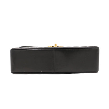 Mademoiselle Chain Shoulder Bag Black