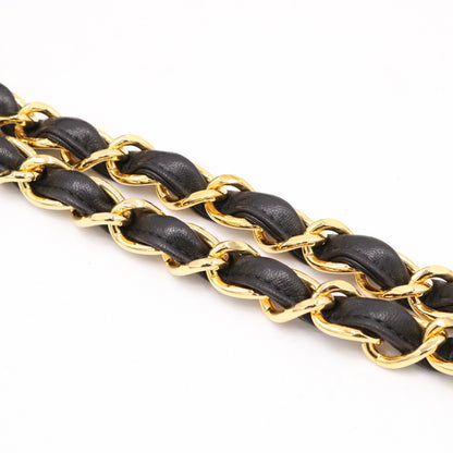Mademoiselle Chain Shoulder Bag Black