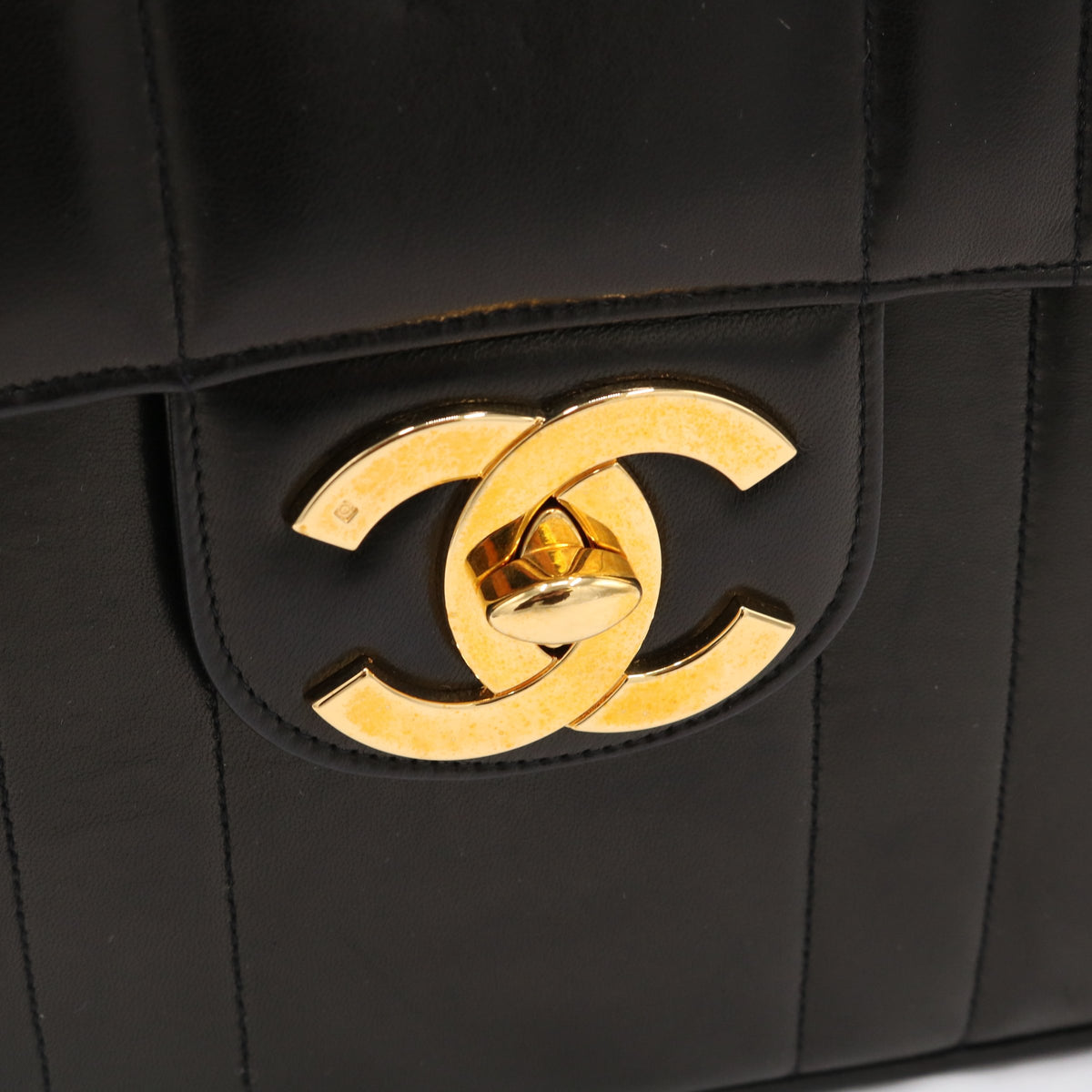 Mademoiselle Chain Shoulder Bag Black
