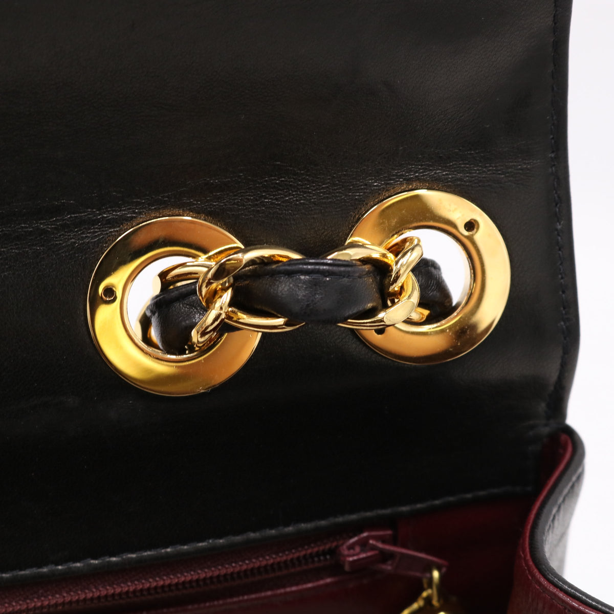 Mademoiselle Chain Shoulder Bag Black