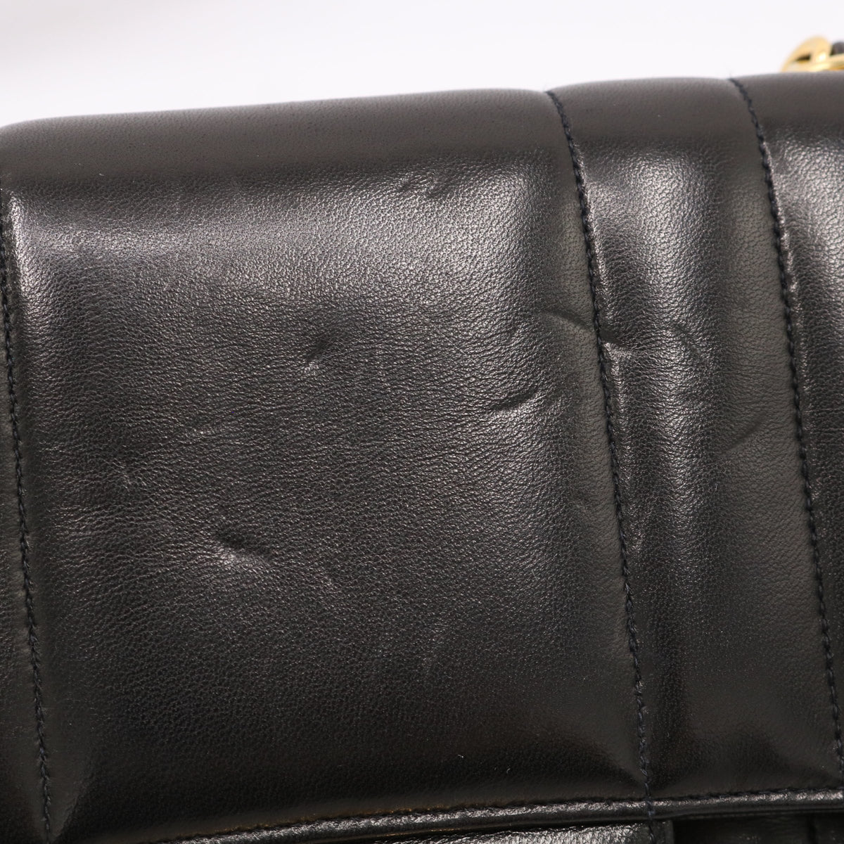 Mademoiselle Chain Shoulder Bag Black