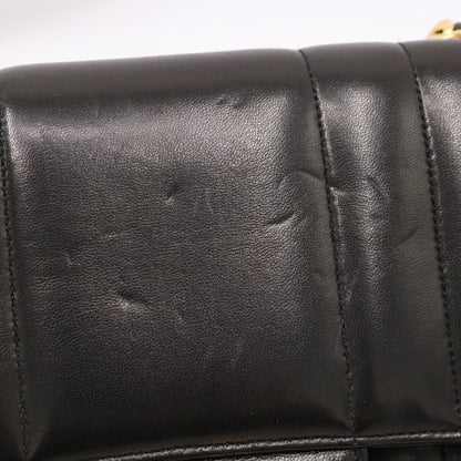 Mademoiselle Chain Shoulder Bag Black