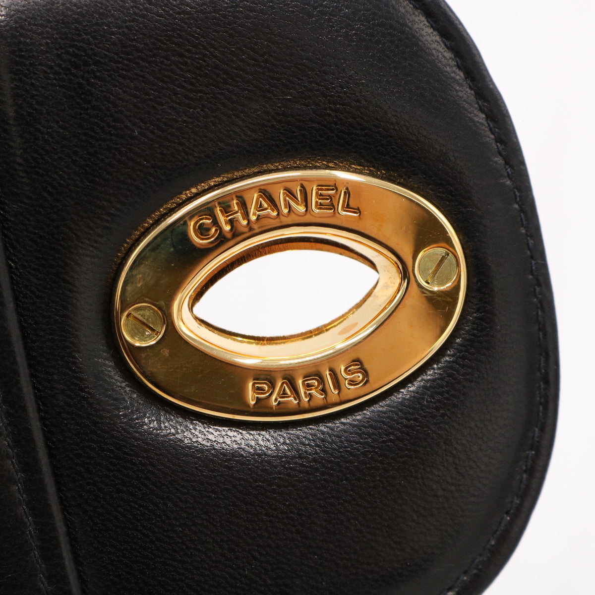 Mademoiselle Chain Shoulder Bag Black
