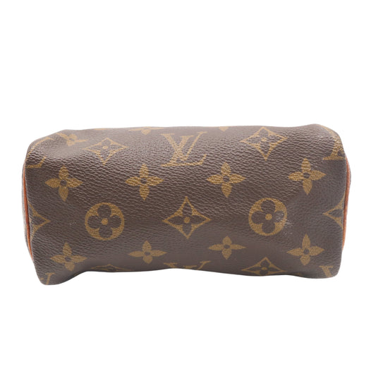 Monogram Mini Speedy M41534 Satchel/Top Handle Bag Brown