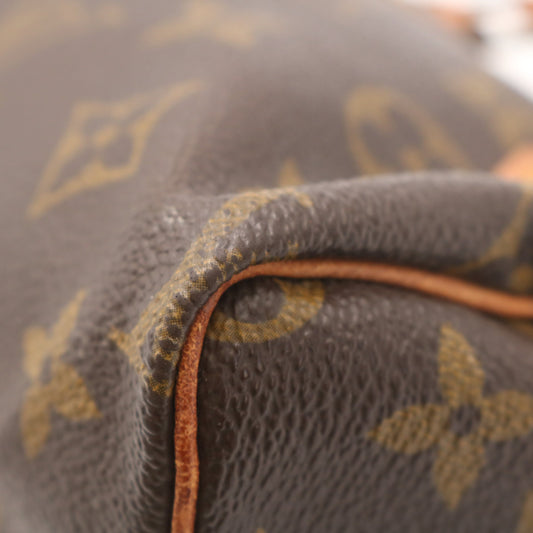 Monogram Mini Speedy M41534 Satchel/Top Handle Bag Brown