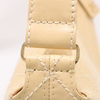 Wild Stitch One Shoulder Bag Beige