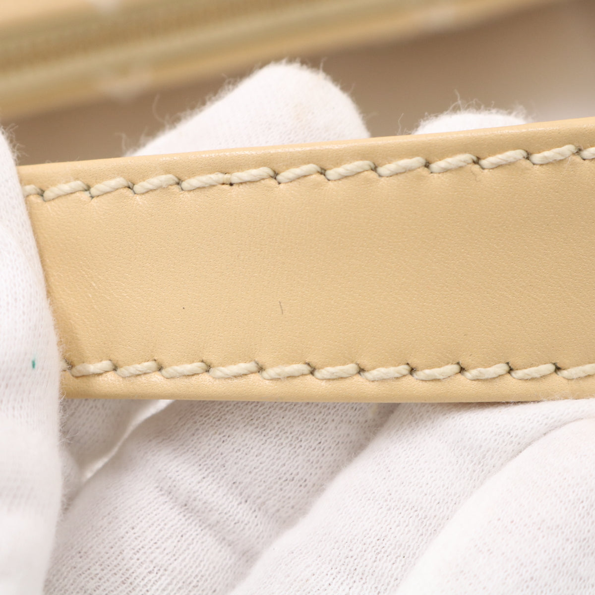 Wild Stitch One Shoulder Bag Beige