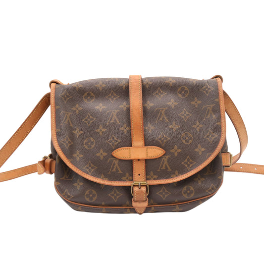 Monogram Saumur 30 M42256 Crossbody Brown