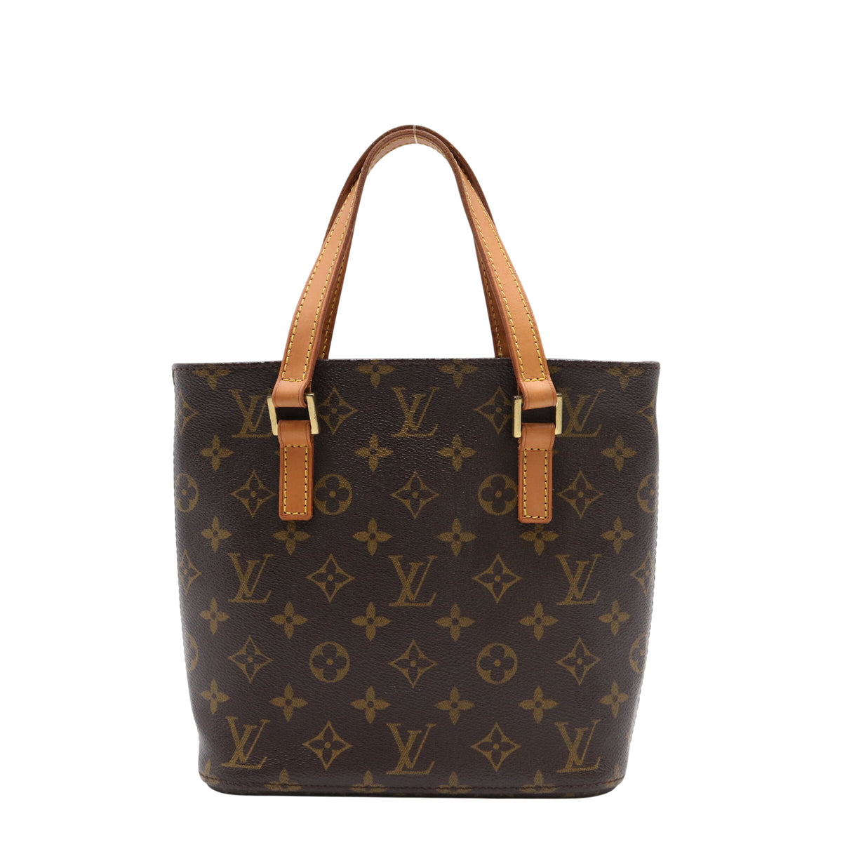 Monogram Vavin PM M51172 Satchel/Top Handle Bag Brown