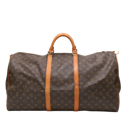 Monogram Keepall 60 M41422 Duffle Brown