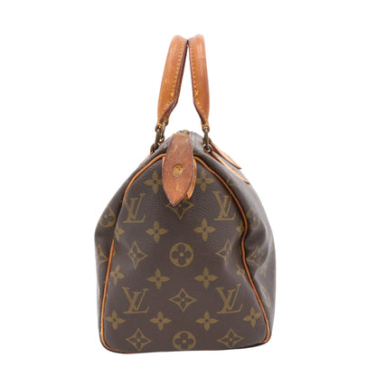 Monogram Speedy 25 M41528 Satchel/Top Handle Bag Brown
