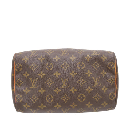 Monogram Speedy 25 M41528 Satchel/Top Handle Bag Brown