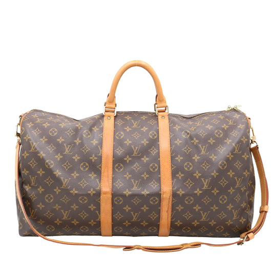 Monogram Keepall Bandouliere 55 M41414 Duffle Brown