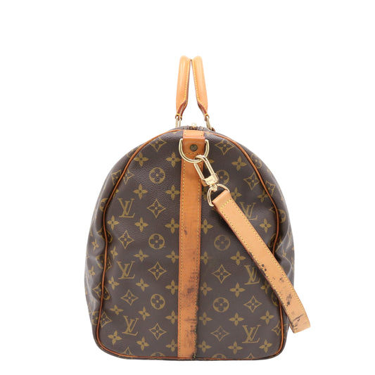 Monogram Keepall Bandouliere 55 M41414 Duffle Brown