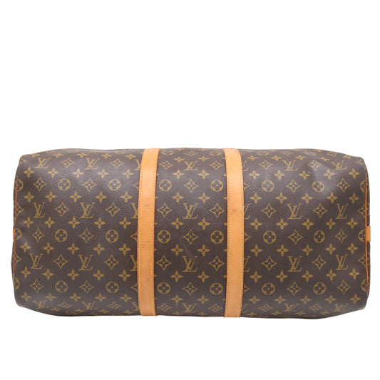 Monogram Keepall Bandouliere 55 M41414 Duffle Brown