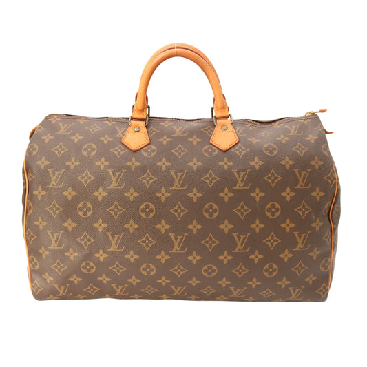 Monogram Speedy 40 M41522 Satchel/Top Handle Bag Brown