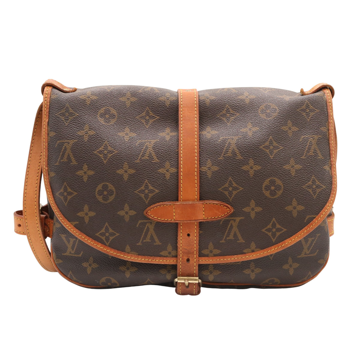 Monogram Saumur 30 M42256 Crossbody Brown