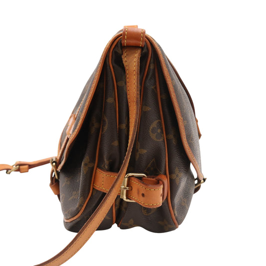 Monogram Saumur 30 M42256 Crossbody Brown