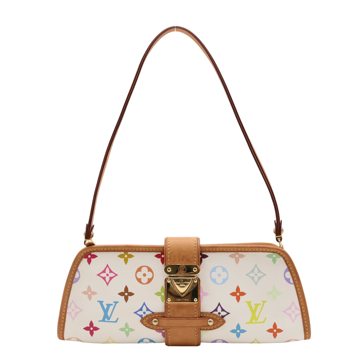 Monogram Multicolore Sherley M40049 Shoulder Bag White