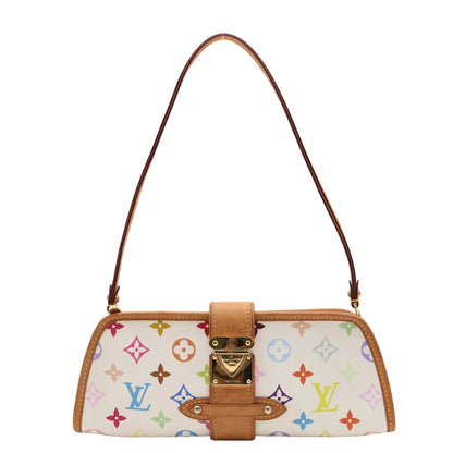 Monogram Multicolore Sherley M40049 Shoulder Bag White